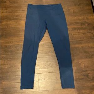Dark Teal Yoga Pants Size Large